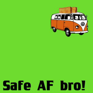 Safe AF hi viz jacket Design