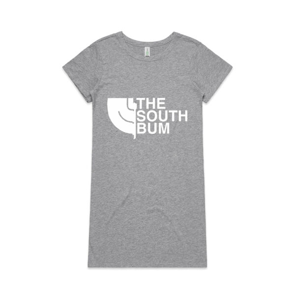 The South Bum  - AS Colour Womens Mika Organic Short Sleeved Dress Thumbnail